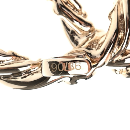 Chanel Lambskin Crystal CC Belt 90 36 Black 4 of 4
