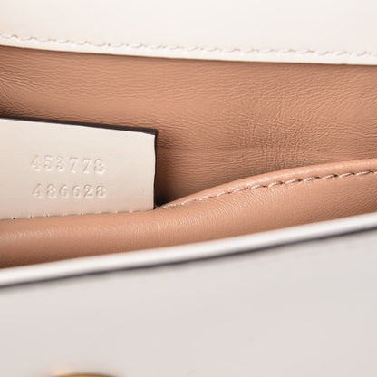 Gucci Nappa Pearl Studded Mini Queen Margaret Broadway Shoulder Bag Mystic White 7 of 16