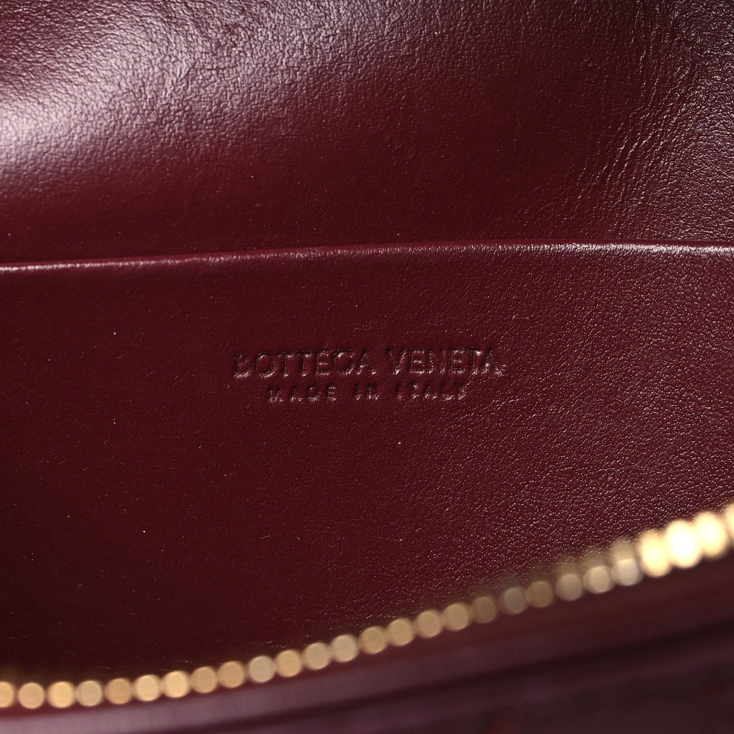 Nappa Intrecciato Bang Bang Vanity Case Barolo