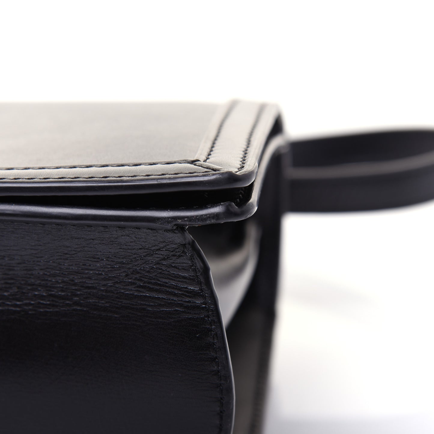 Calfskin Medium Barcelona Shoulder Bag Black