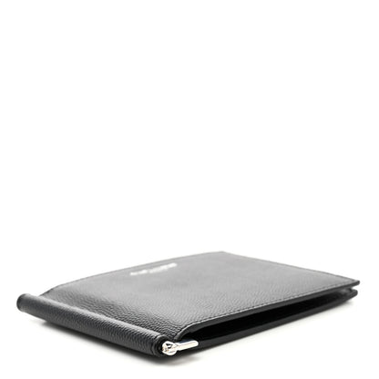 Saint Laurent Grain De Poudre Bill Clip Card Case Black 4 of 8