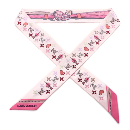 Louis Vuitton Silk Monogram A la Folie BB Bandeau Light Pink 1 of 4