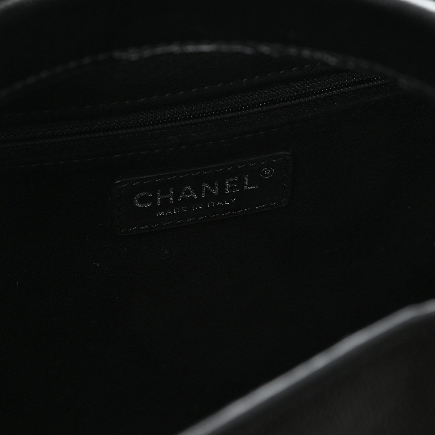 Chanel Caviar Medium Studded Deauville Tote Black 6 of 12