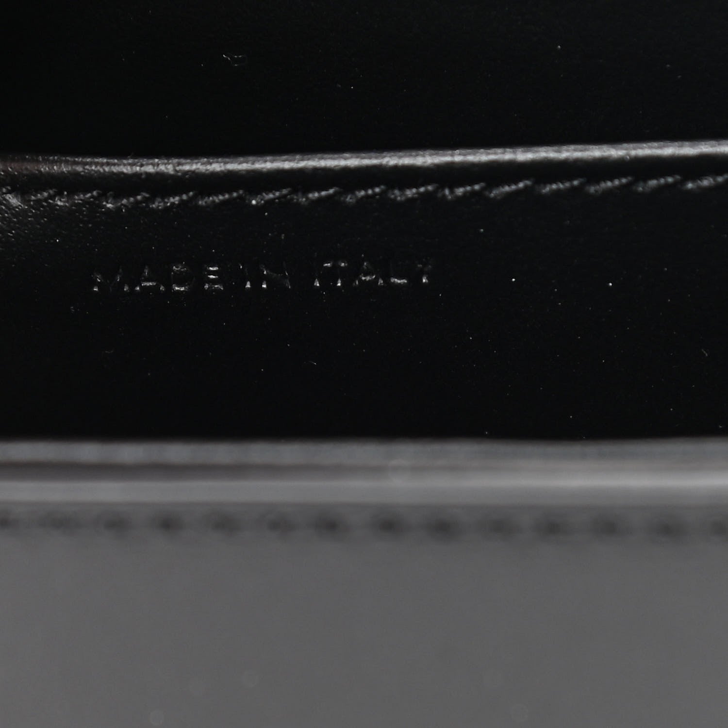 Celine Shiny Calfskin Mini Triomphe Black 7 of 12