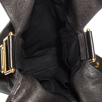 Chloe Sheepskin Vanessa Chain Shoulder Bag Black 5 of 8