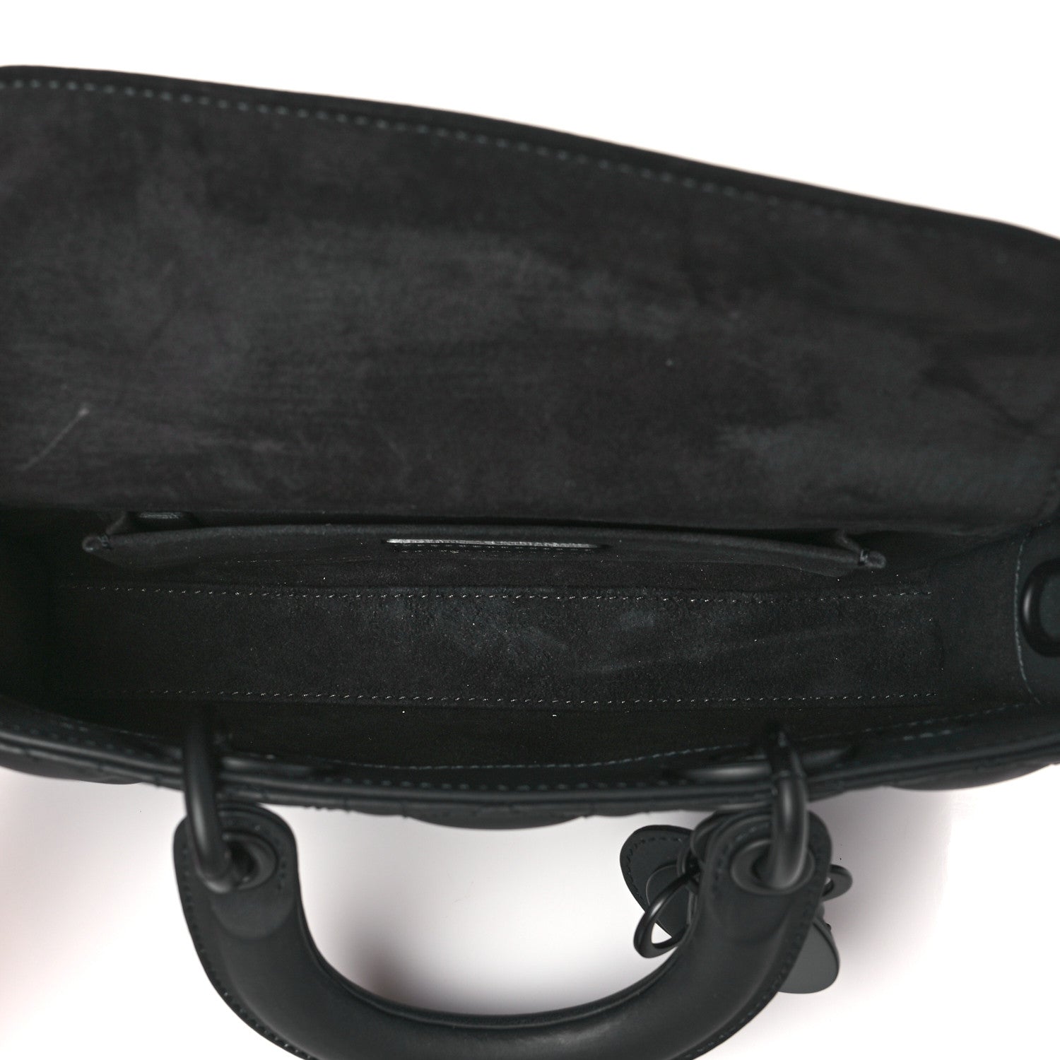 Christian Dior Ultra Matte Calfskin Cannage Small Lady D-Joy Black 5 of 9