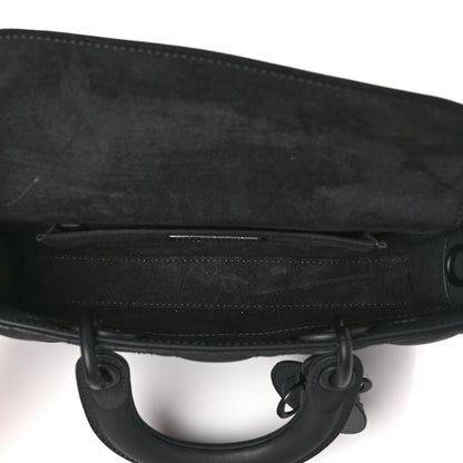 Christian Dior Ultra Matte Calfskin Cannage Small Lady D-Joy Black 5 of 9