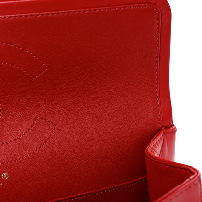 Chanel Lambskin Quilted 2.55 Reissue 225 Flap Red 10 of 11