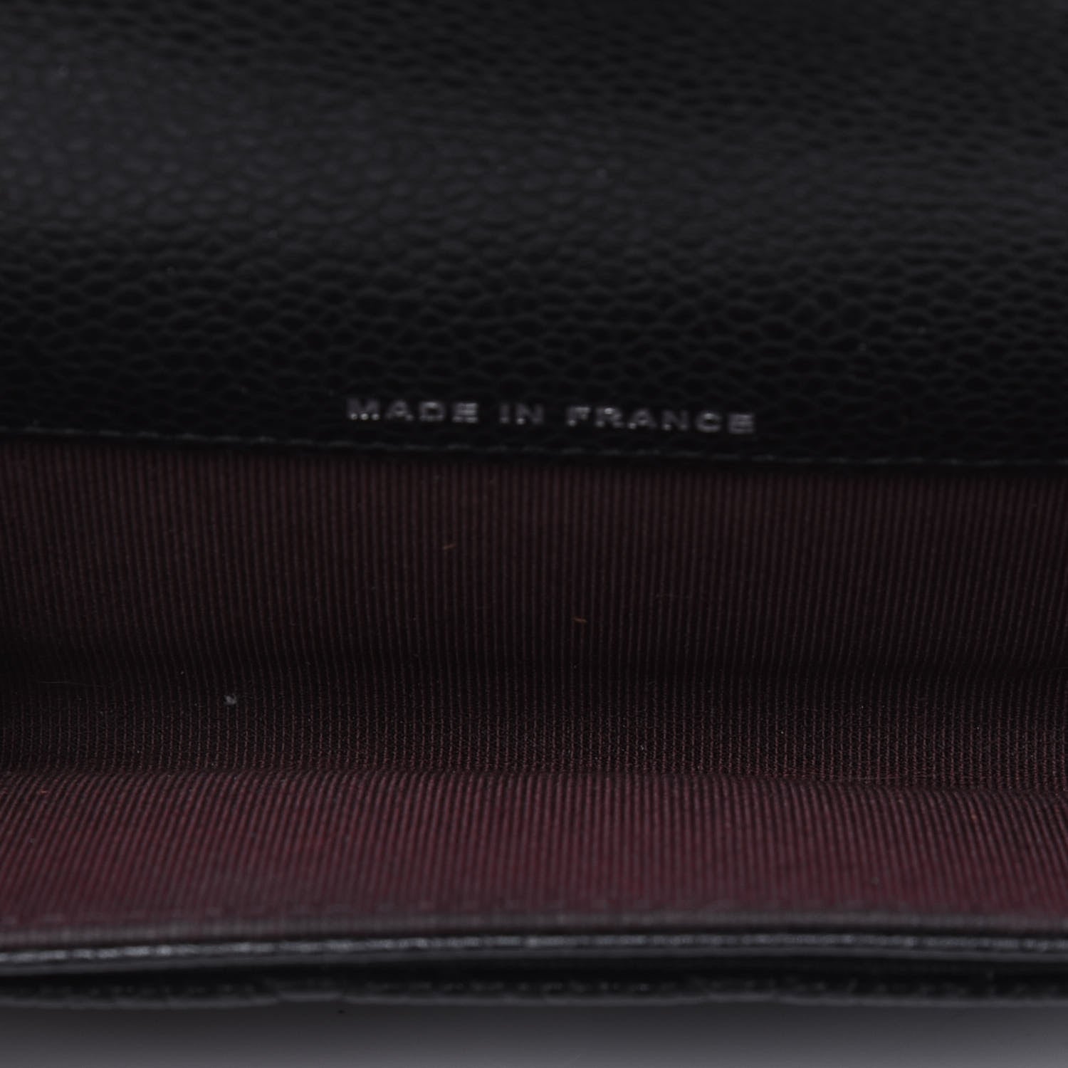 Chanel Caviar Quilted Flap Card Holder Wallet Black 5 of 13