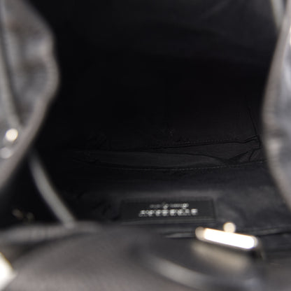 Burberry Deerskin Medium Rucksack Backpack Black 4 of 9