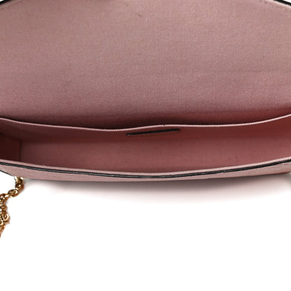 Louis Vuitton Empreinte Pochette Felicie Chain Wallet Rose Poudre 6 of 14