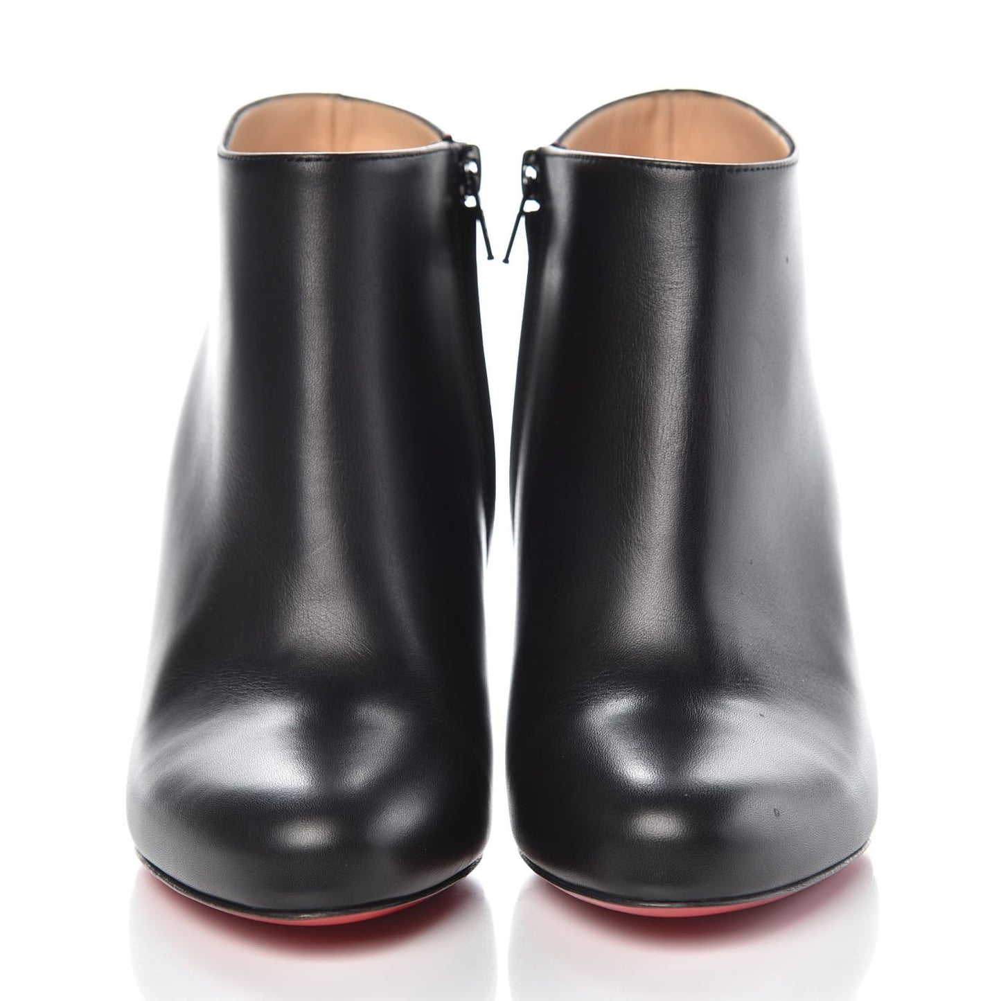 Calfskin Belle 85 Ankle Boots 37.5 Black
