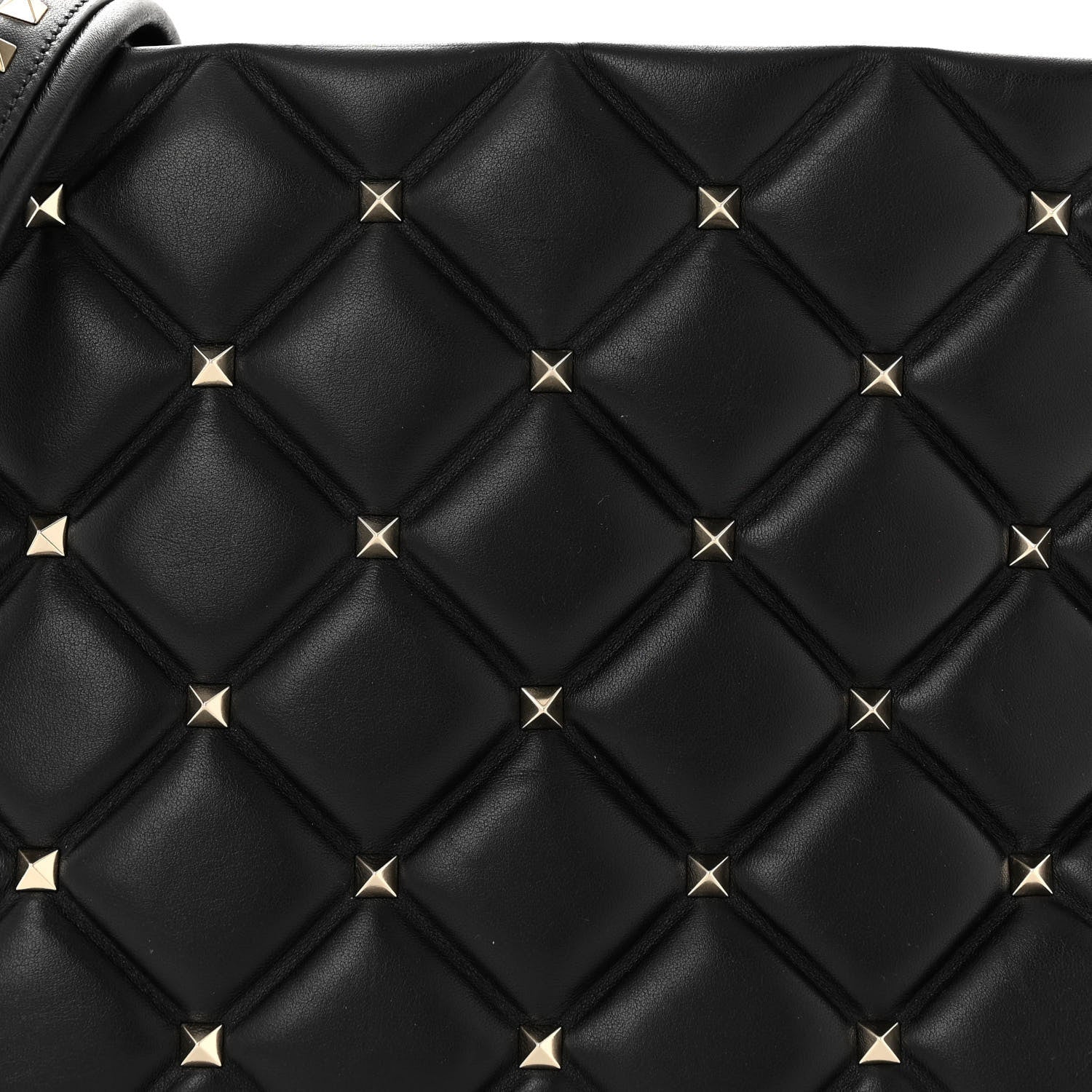 Valentino Garavani Nappa Candystud Shoulder Bag Black 7 of 10