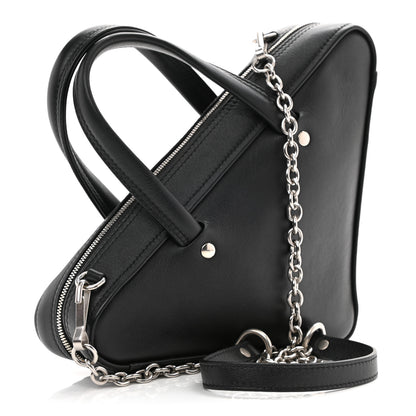 Balenciaga Calfskin XS Triangle Chain Duffle Black 3 of 10