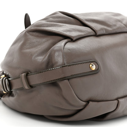 Prada Vitello Soft Calfskin Shopping Satchel Bambu 8 of 10