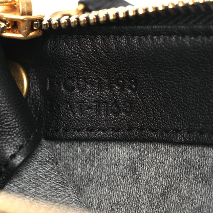 Celine Lambskin Large Trio Crossbody Bag Black 6 of 10