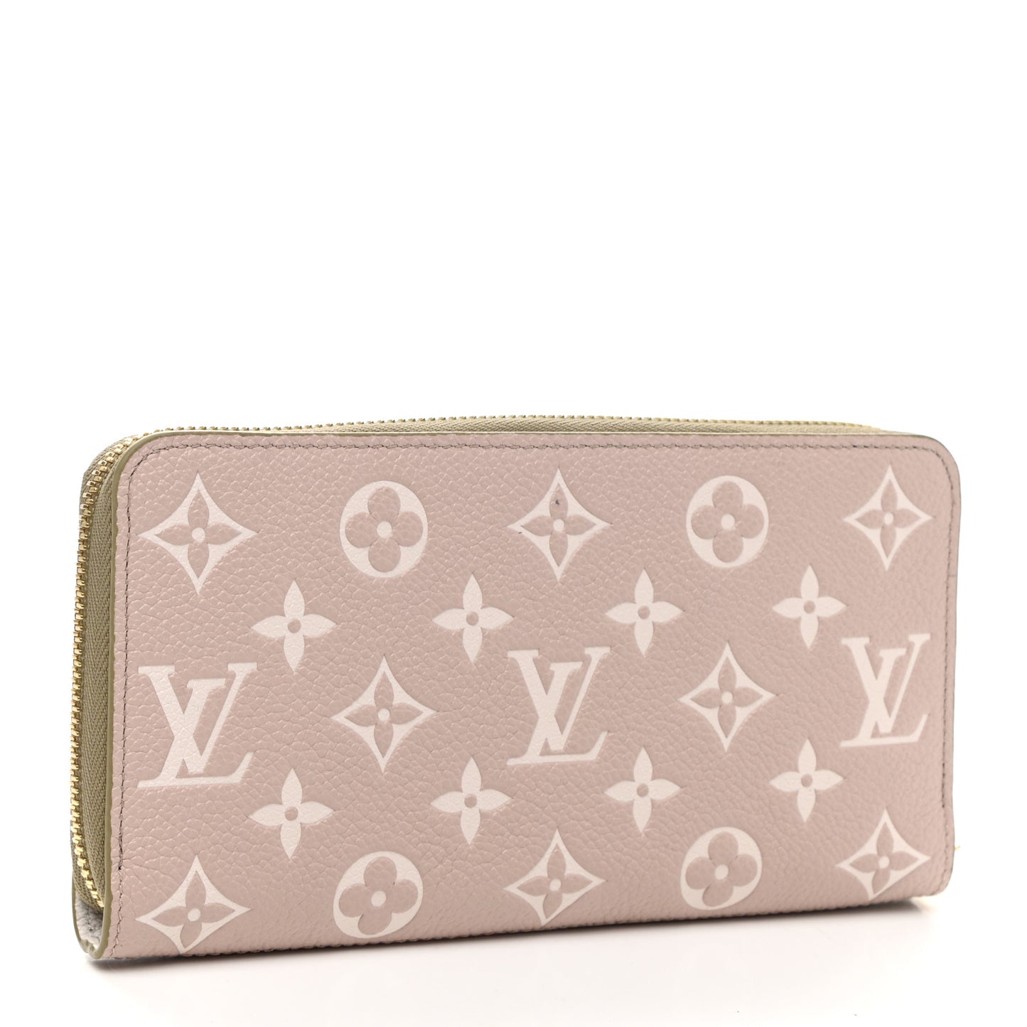 Empreinte Monogram Spring in the City Zippy Wallet Kaki Beige Cream