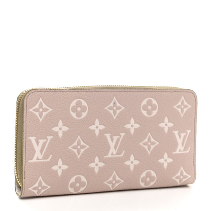 Louis Vuitton Empreinte Monogram Spring in the City Zippy Wallet Kaki Beige Cream 3 of 7