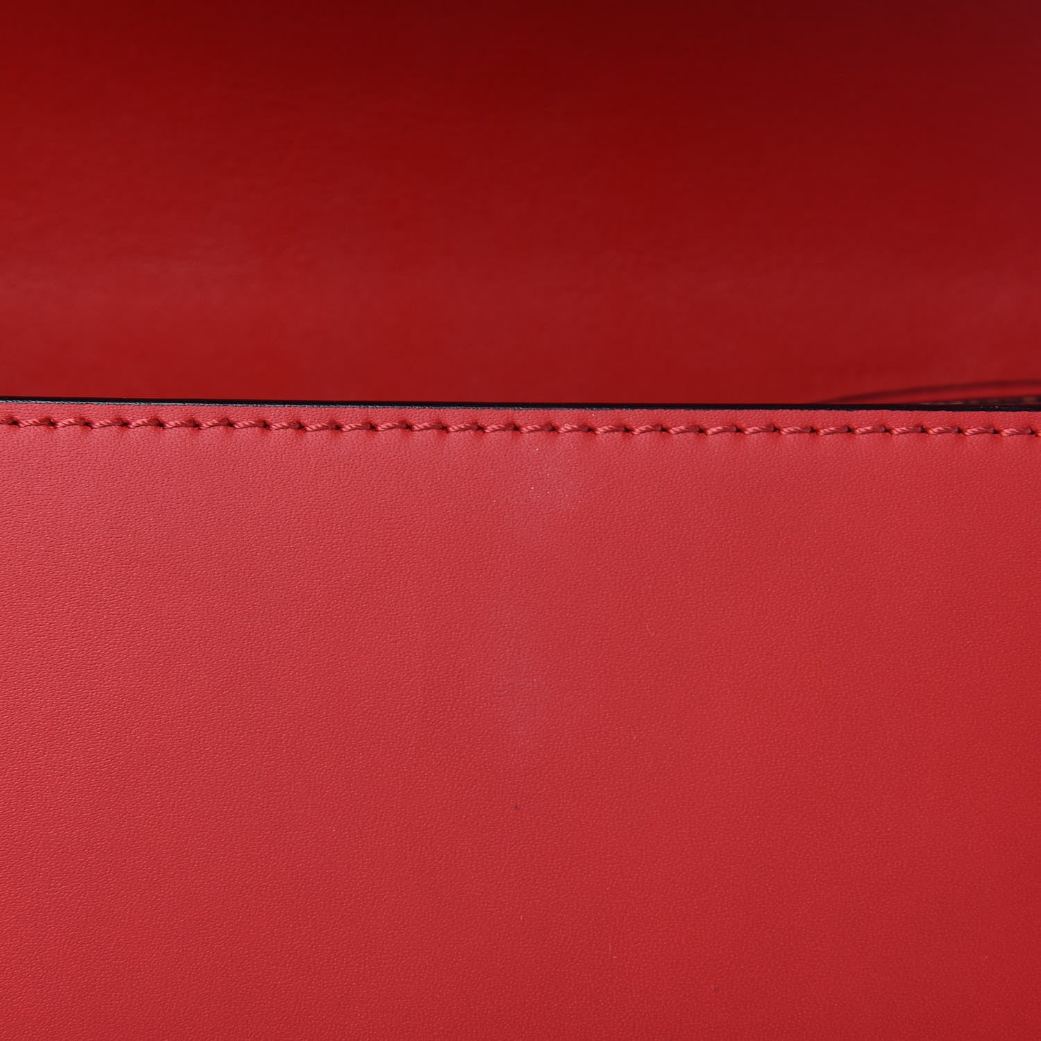 MCM Calfskin Patricia Crossbody Bag Red 9 of 9