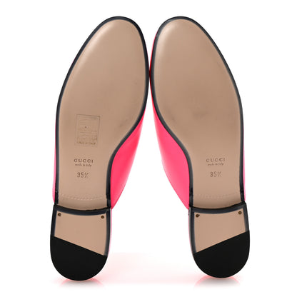 Gucci Calfskin Womens Princetown Slippers 35.5 Fuxia Fluo 6 of 10