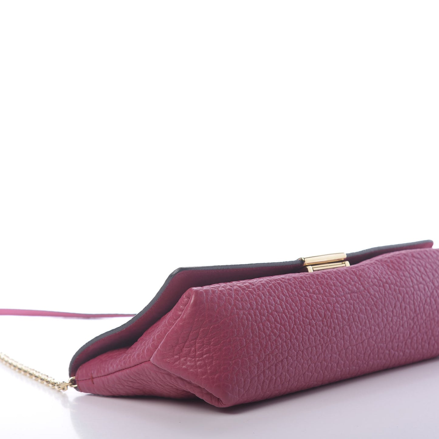 Signature Grain Medium Mildenhall Crossbody Bag Dark Plum