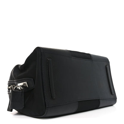 Prada Nylon Saffiano Top Handle Bag Black 4 of 9