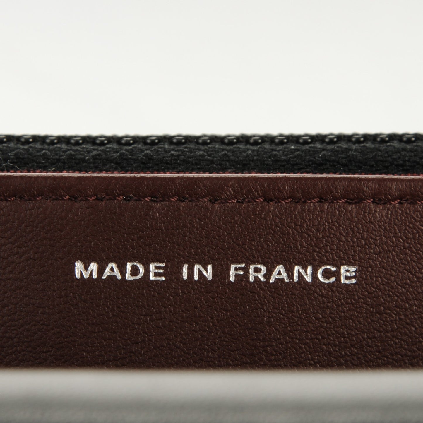 Lambskin Quilted Wallet On Chain WOC Black