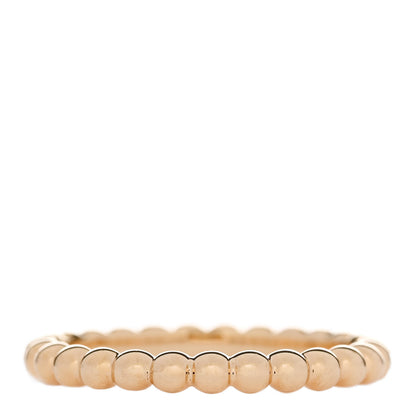 Van Cleef & Arpels 18K Yellow Gold Medium Perlee Ring 58 8.25 3 of 5
