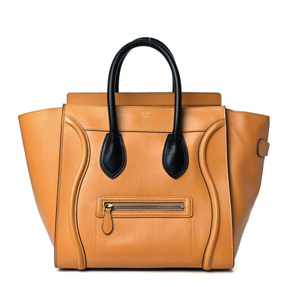 Celine Smooth Calfskin Mini Luggage Amber 1 of 12