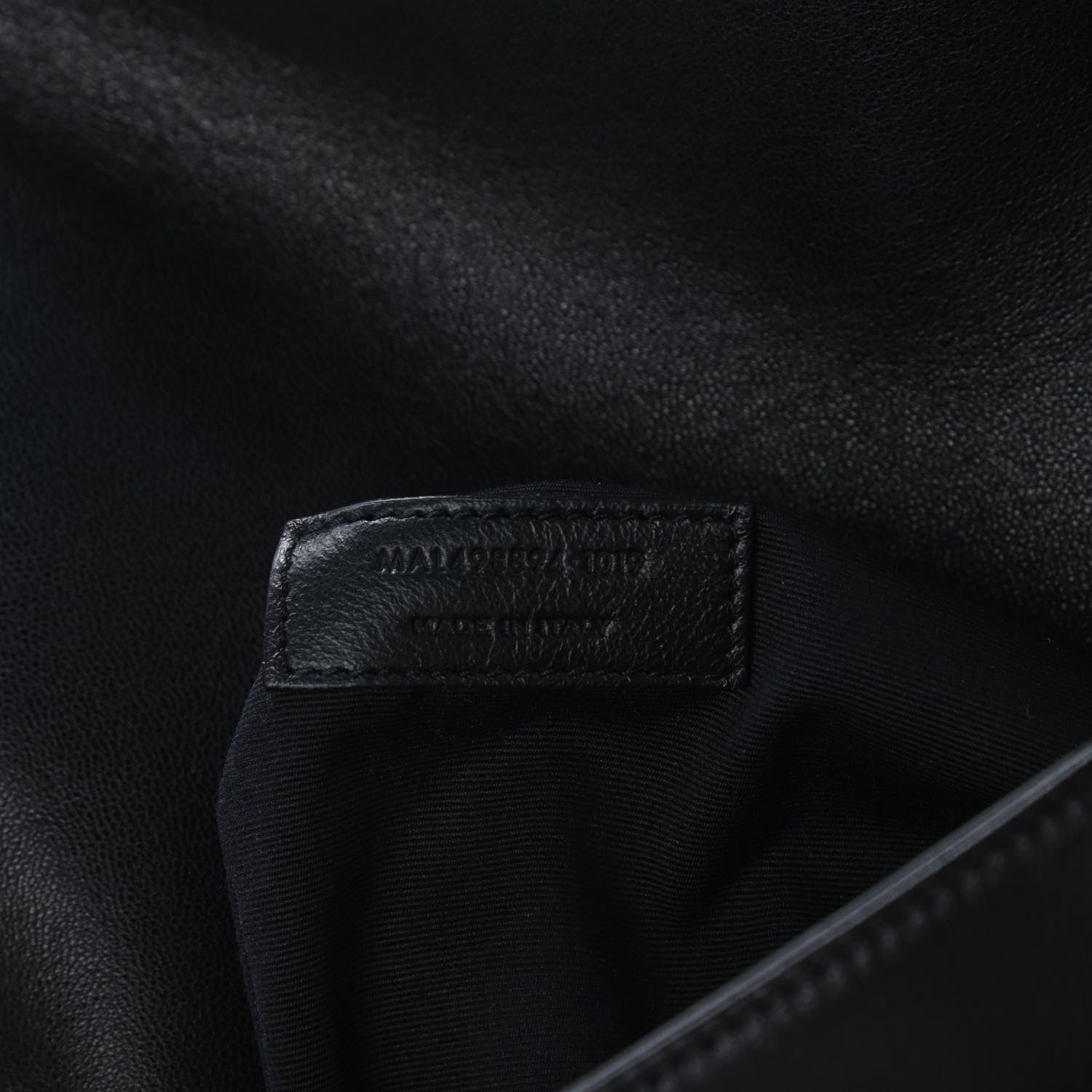 Saint Laurent Lambskin Matelasse Monogram Medium Niki Chain Satchel Black 6 of 8