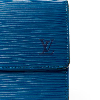 Louis Vuitton Epi Sarah Wallet Myrtille 7 of 12