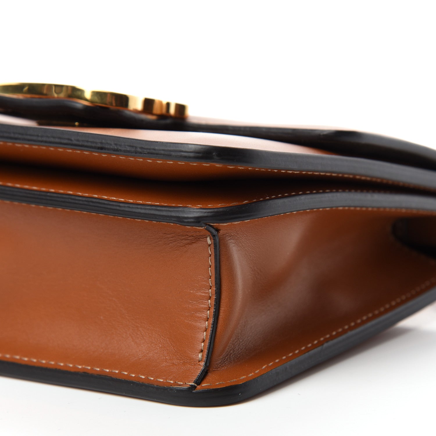 Fendi Vitello King Karligraphy Crossbody Bag Cuoio 7 of 10