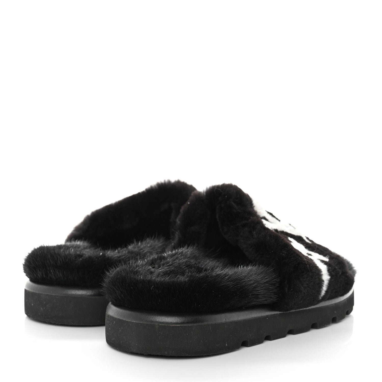 Louis Vuitton Mink Pool Pillow Comfort Mule 39 Black 4 of 9