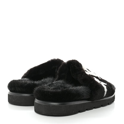 Louis Vuitton Mink Pool Pillow Comfort Mule 39 Black 4 of 9
