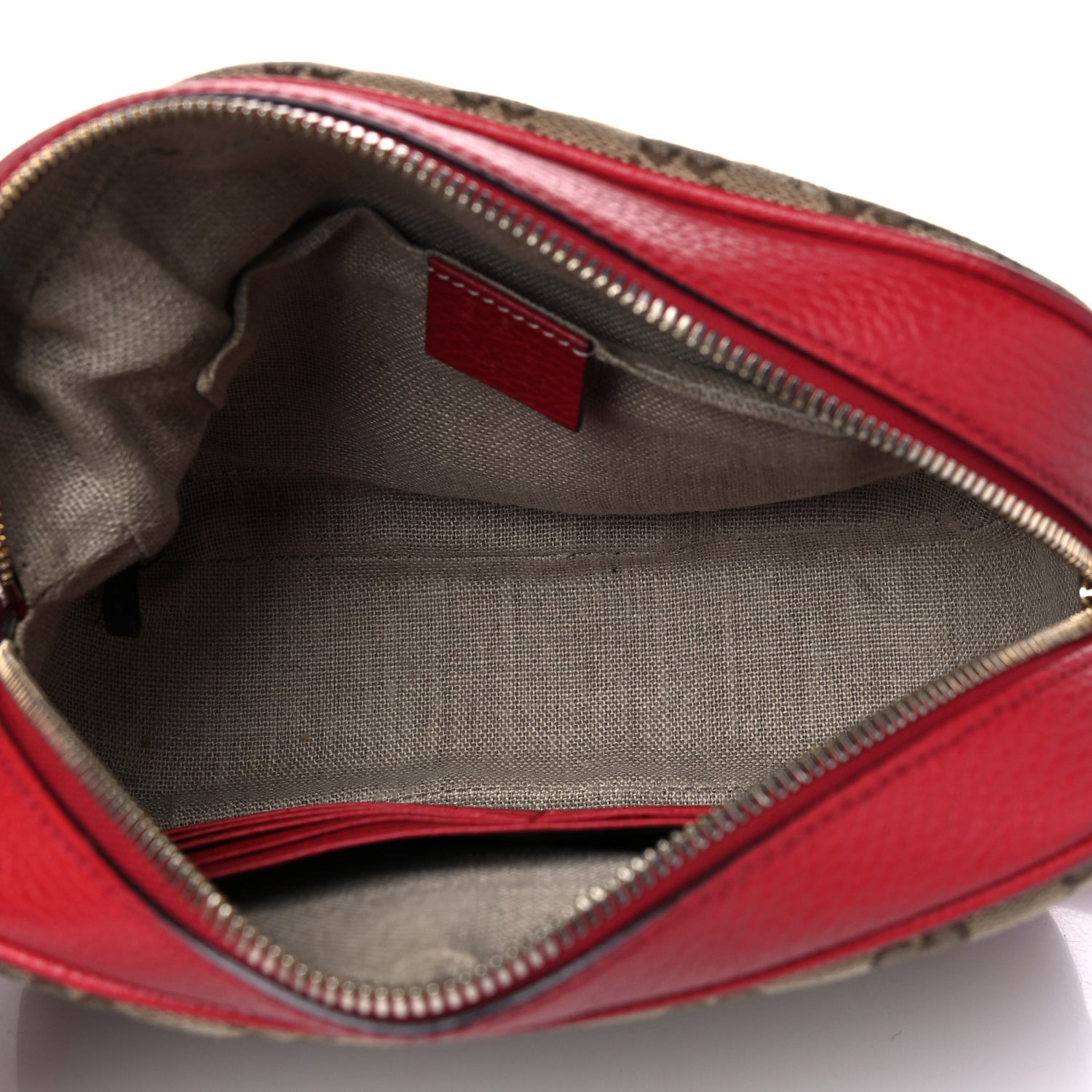 Gucci Monogram Mini Bree Messenger Bag Red 4 of 21