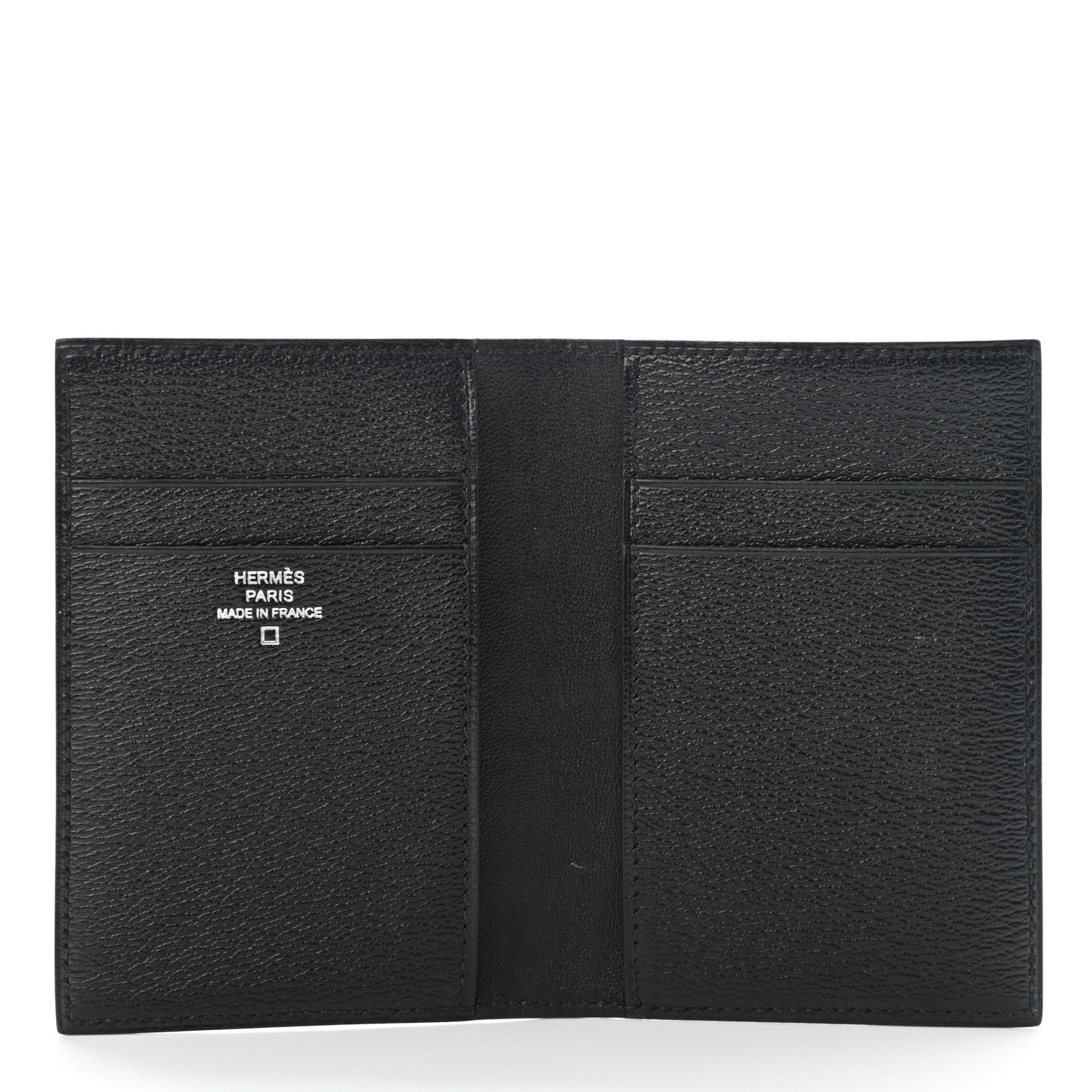Hermes Matte Alligator MC2 Euclide Card Holder Black 5 of 7