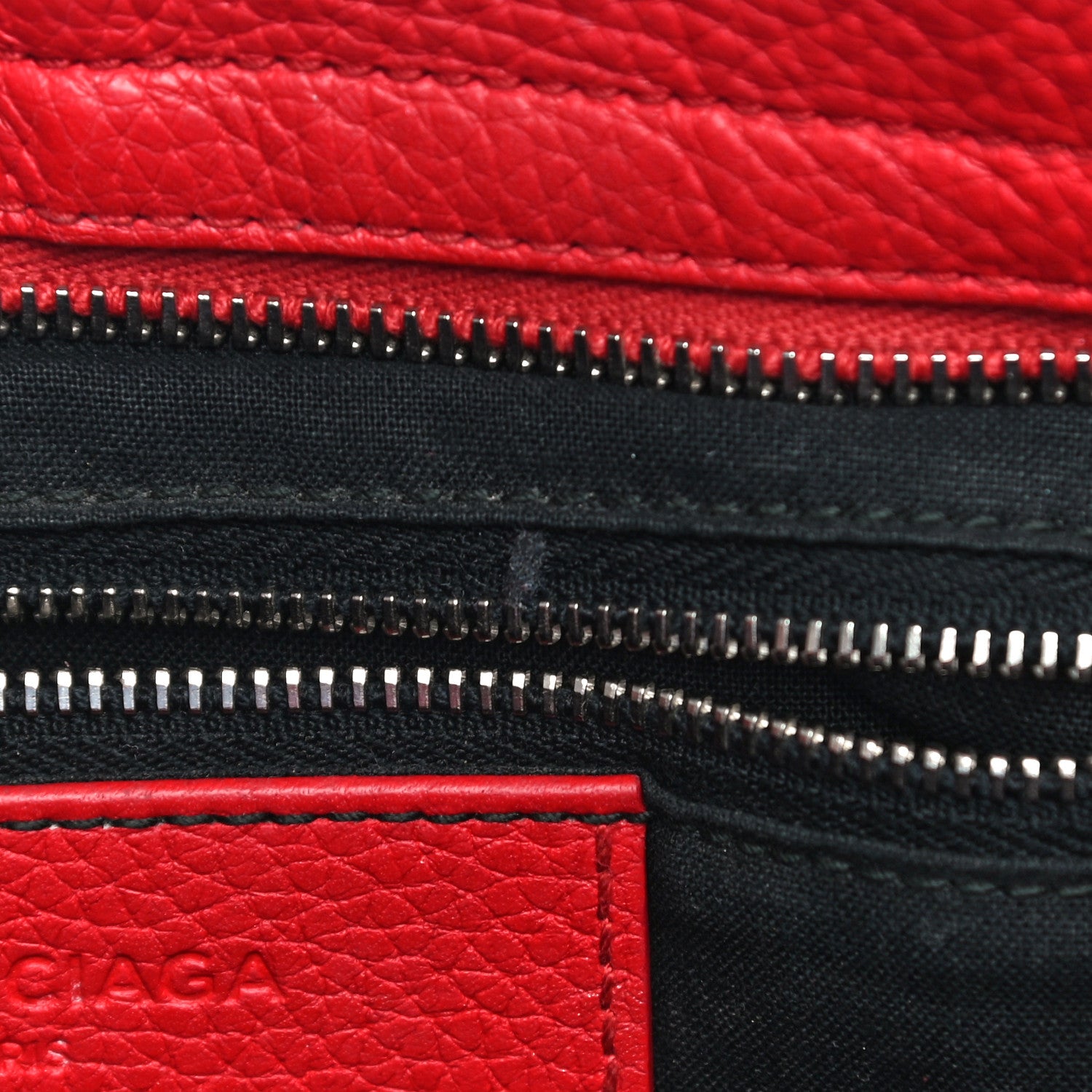 Balenciaga Vibrato Calfskin Classic Silver Hardware S City Rouge Cerise 7 of 20