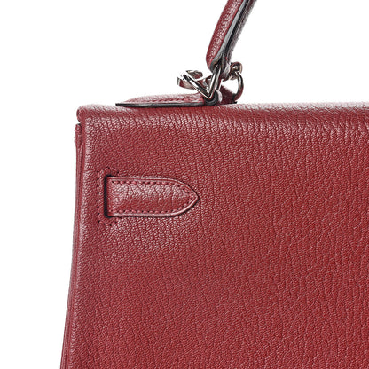Hermes Chevre De Coromandel Kelly Retourne 32 Rouge H 11 of 42