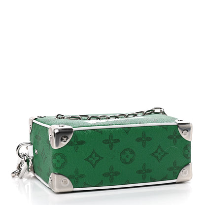 Louis Vuitton Vintage Monogram Everyday LV Mini Soft Trunk Green 3 of 7