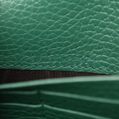 Gucci Calfskin Mini Dionysus Chain Wallet Emerald 7 of 11