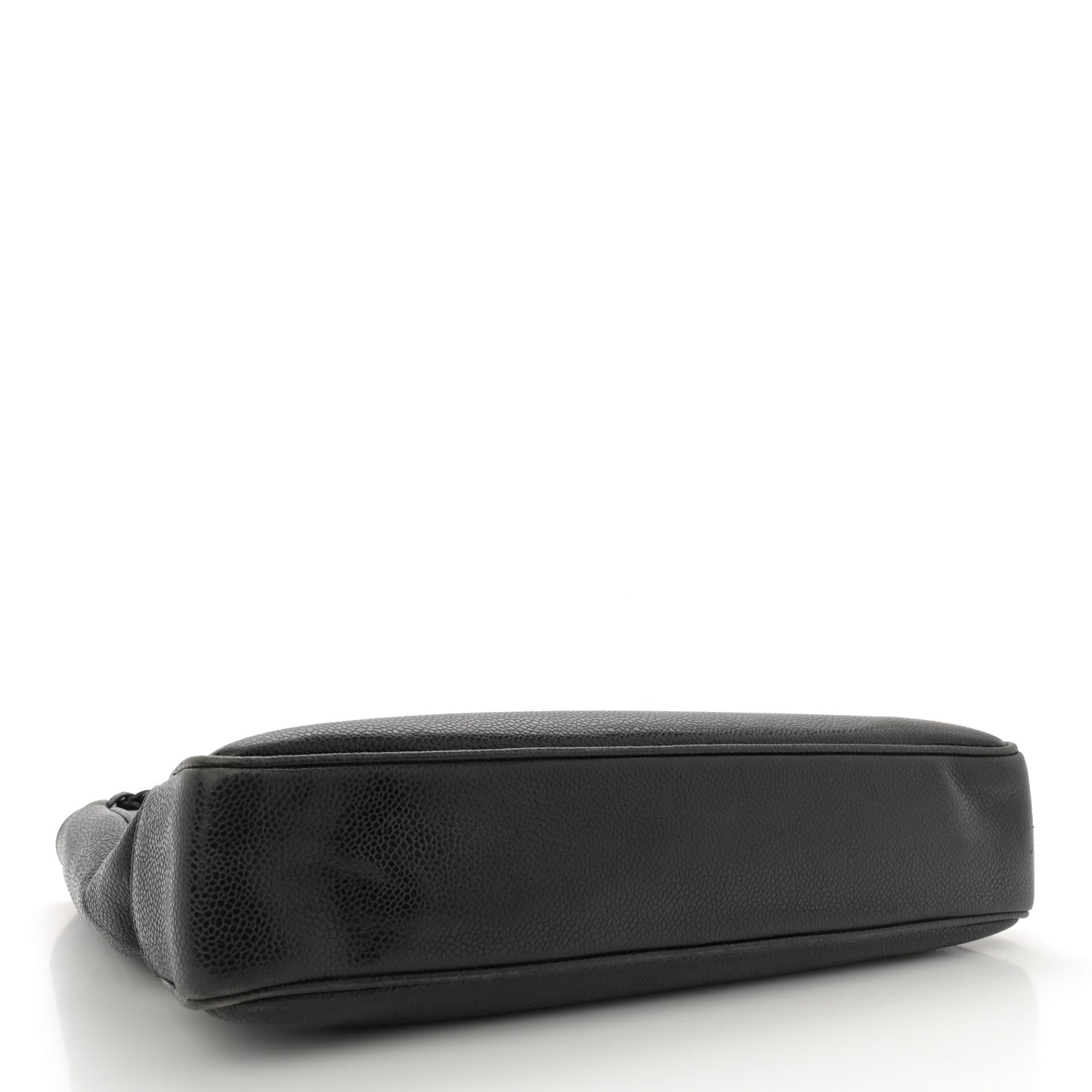 Caviar Quilted Shoulder Bag Black