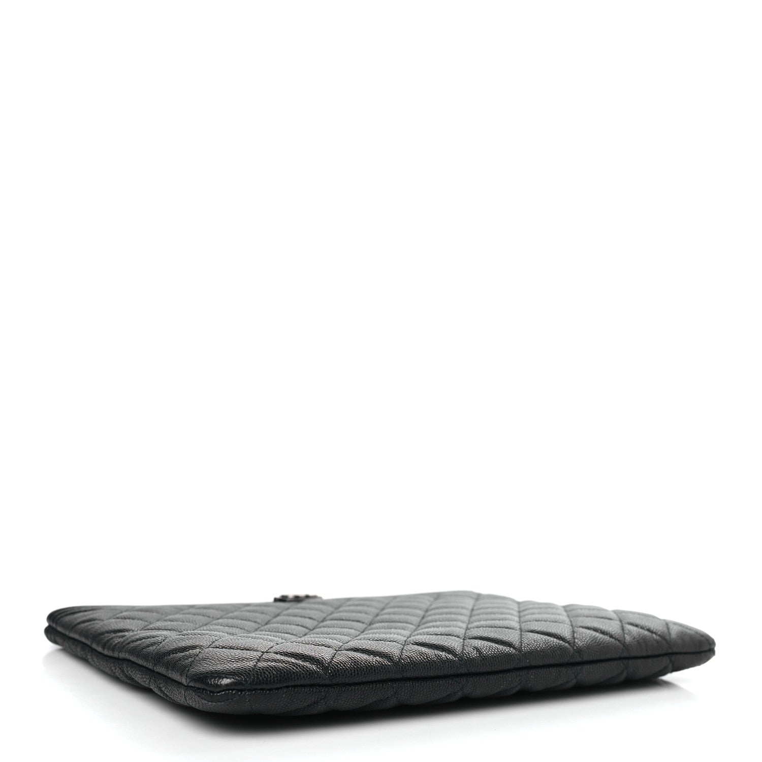 Chanel Caviar Quilted Medium Boy Cosmetic Case Black 3 of 9