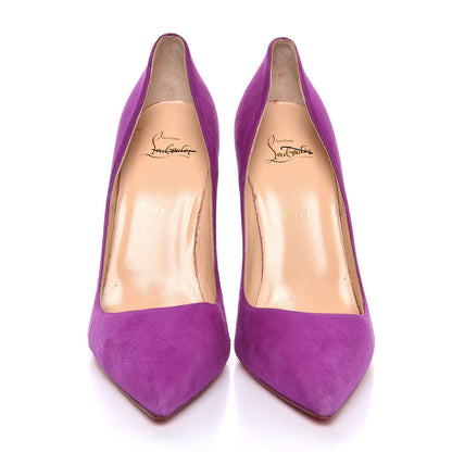 Christian Louboutin Suede So Kate 120 Pumps 40.5 Orchidee 2 of 7