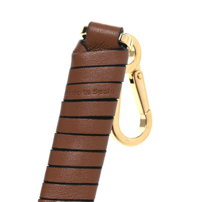 Loewe Calfskin Spiral Woven Strap Pecan 3 of 7