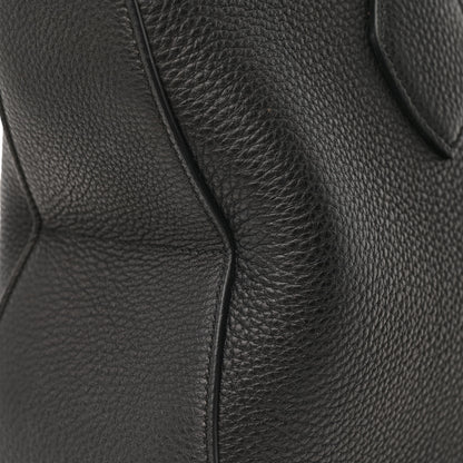 Salvatore Ferragamo Grained Calfskin Medium Star Tote Black 13 of 14