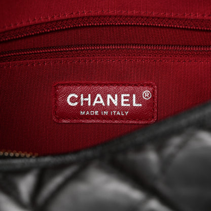 Chanel Aged Calfskin Quilted Medium Gabrielle Hobo Black 6 of 11