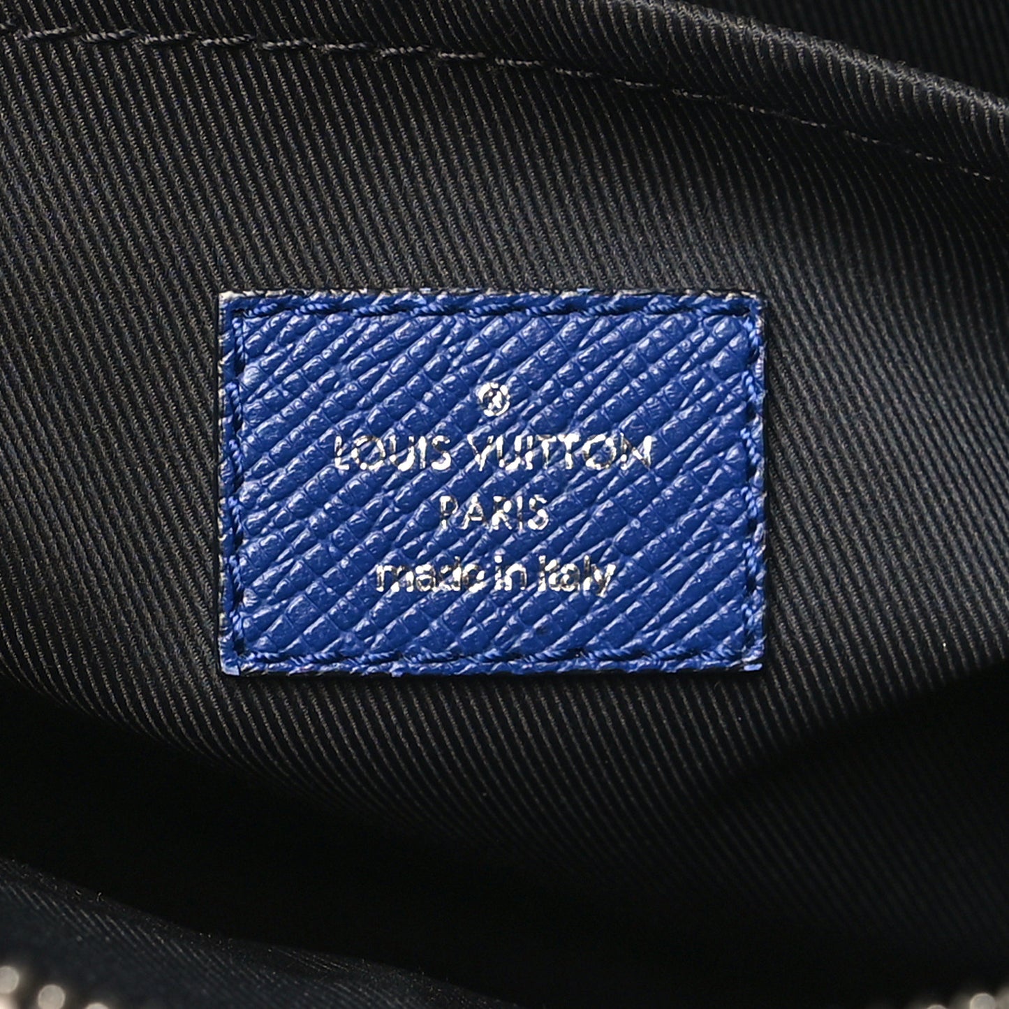 Taiga Monogram Outdoor Messenger Cobalt