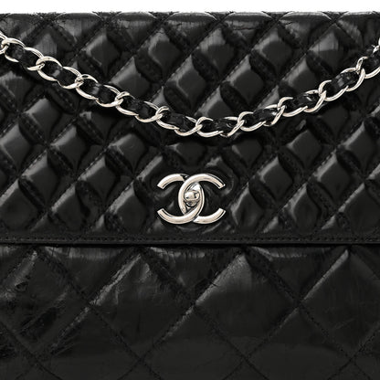 Chanel Vinyl Quilted In the Business Flap Bag Black 8 of 13