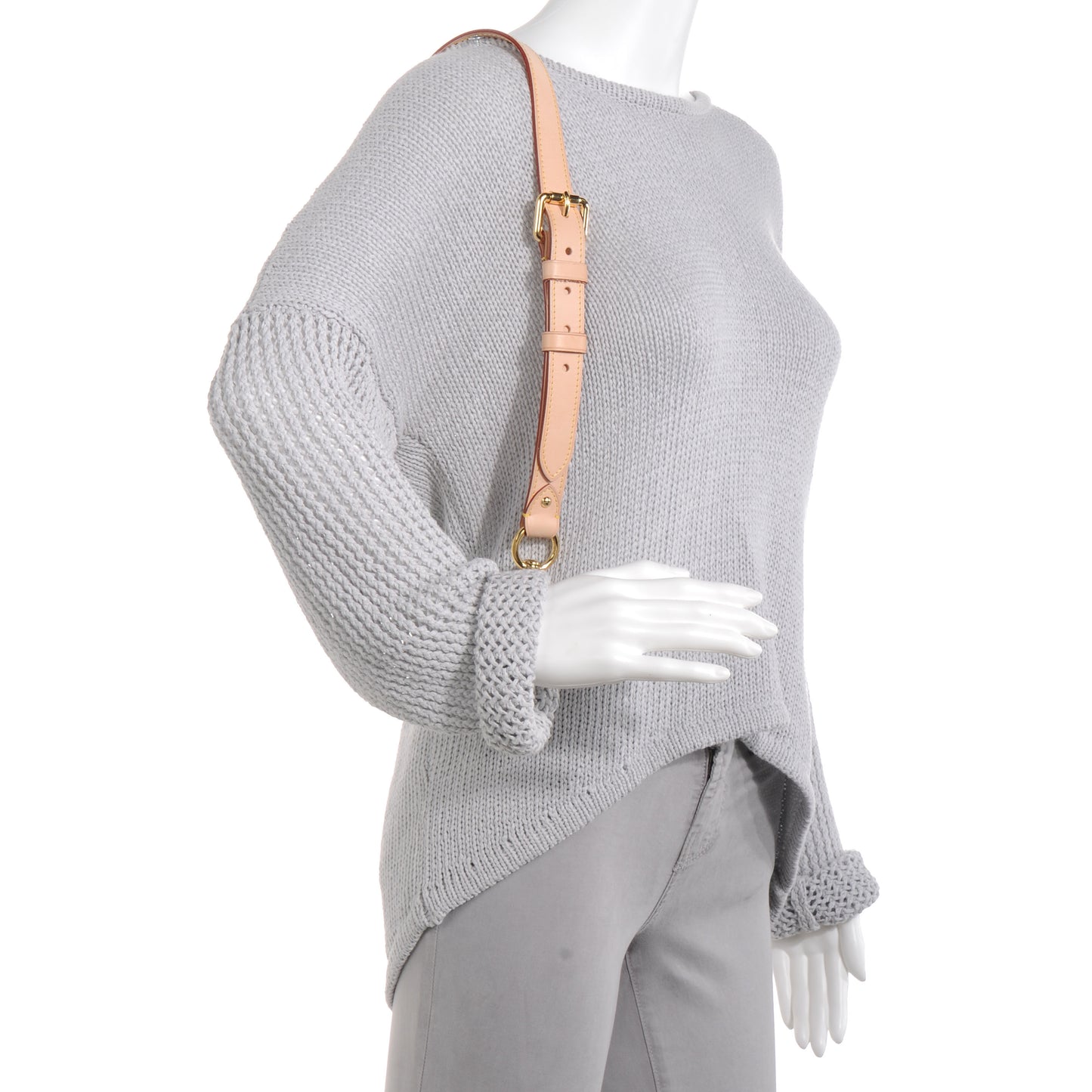 Vachetta Leather Adjustable Shoulder Strap VVN