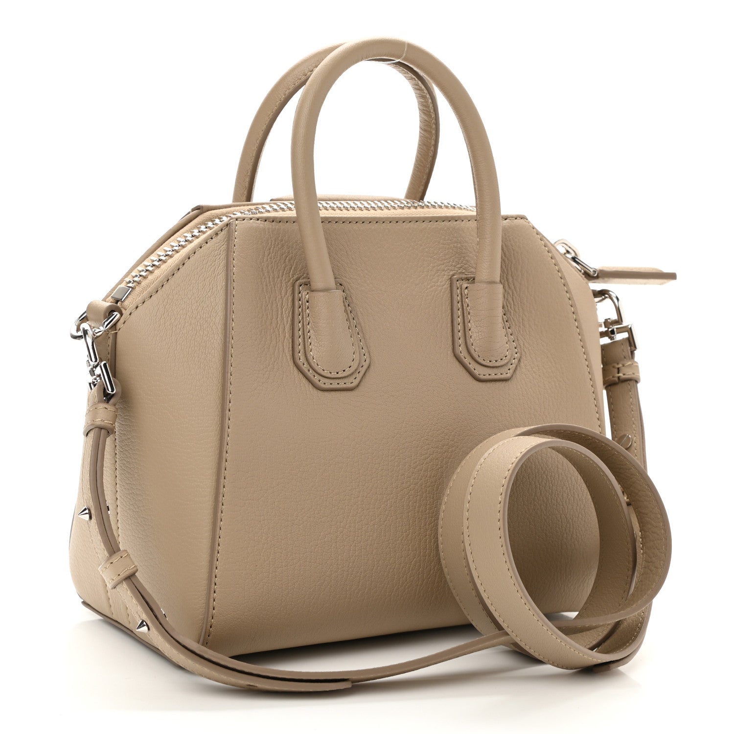Givenchy Sugar Goatskin Small Antigona Light Beige 2 of 7